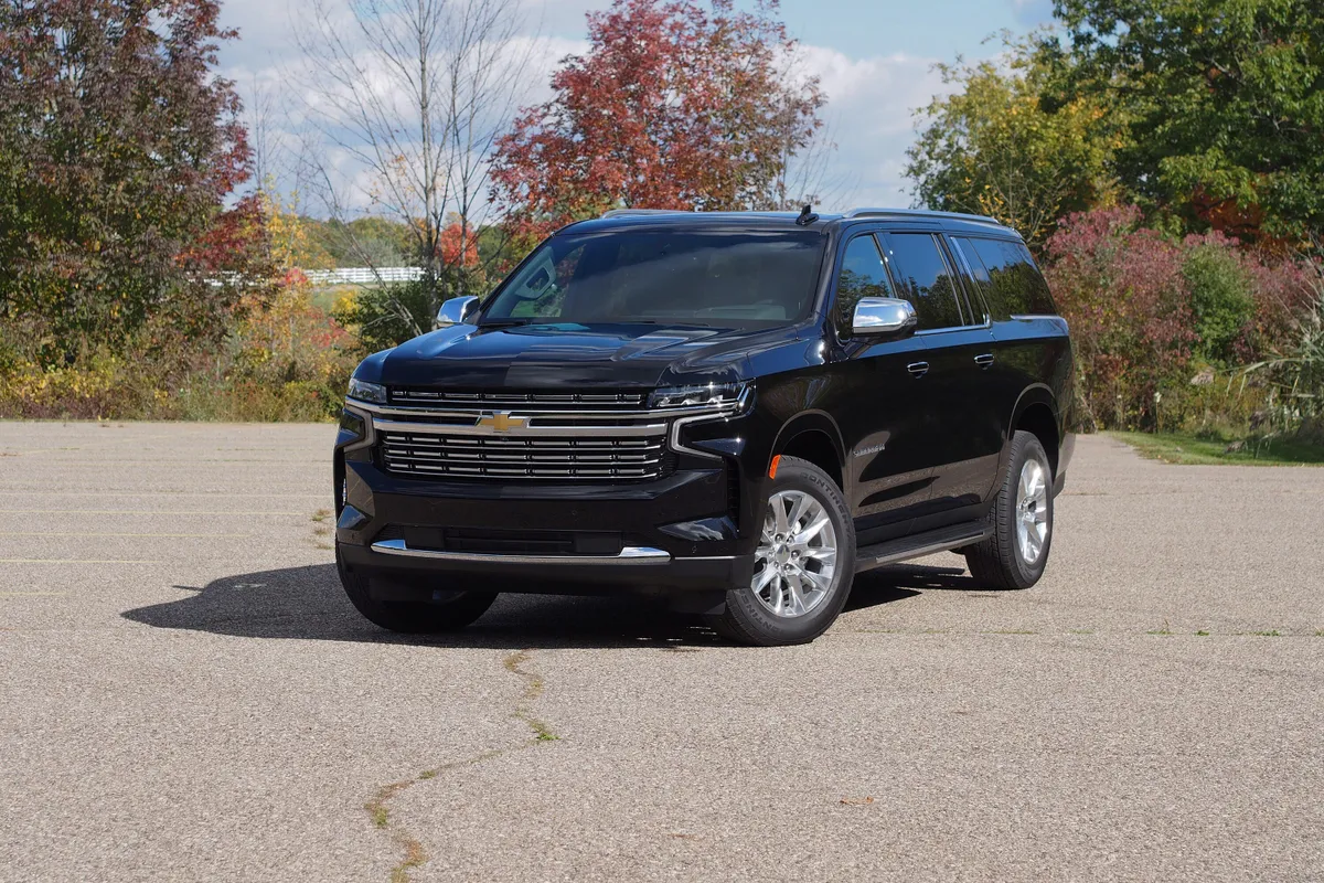 Luxurious black Chevrolet Suburban SUV from 3ALIMO, ready for premium limo services on the East Coast.